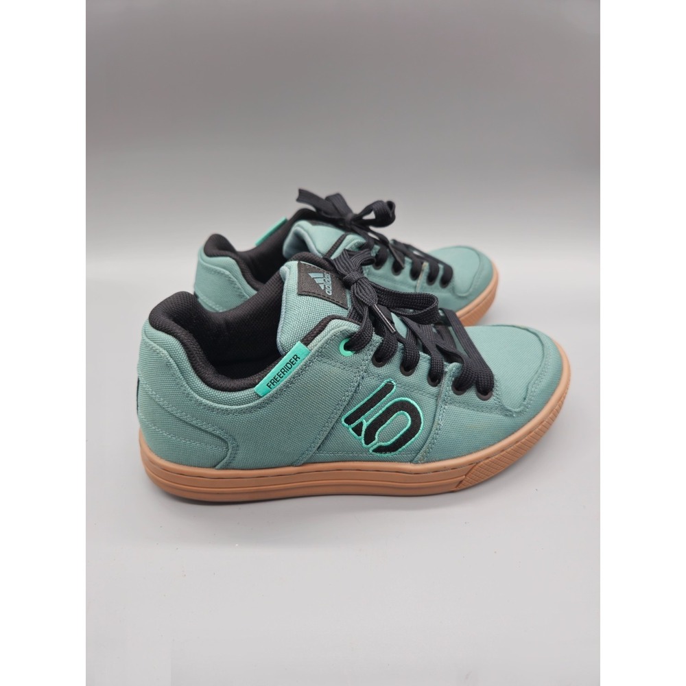 Five Ten Freerider Primeblue MTB Shoes Womens UK 7.5 Hazy Emerald Biking